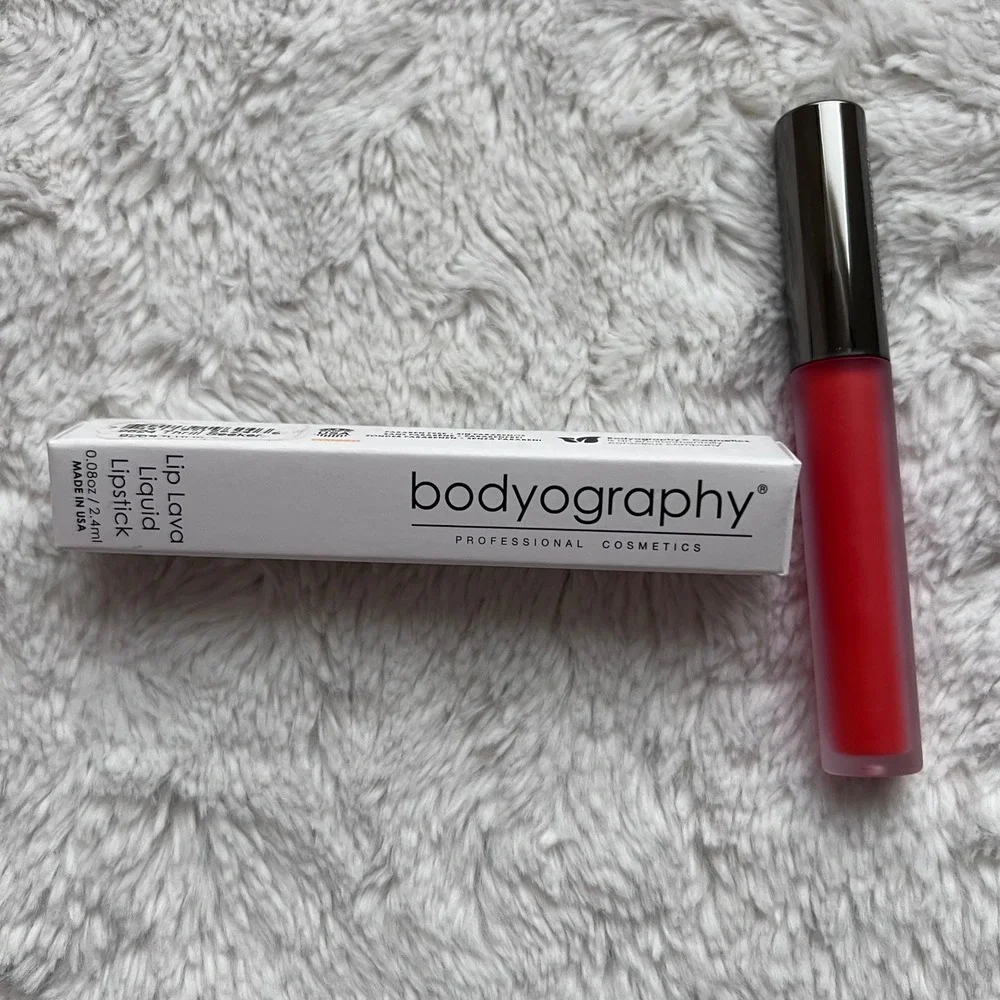 Bodyography Lip Lava Liquid Lipstick Thrill Seeker Matte 0.08oz New in Box